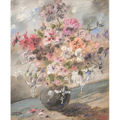 1008 - Edward Loxton Knight RBA, RI (1905-1993) - Studies for Flowerpieces, four, two signed, pastel, 21 x ... 