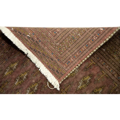 1031 - Three Caucasian mats and two rugs, various sizes