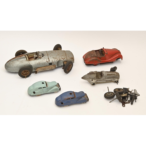 755 - Miscellaneous Schuco toys, comprising Schuco Examico 4001, Schuco Studio 1050, Schuco 3000 (2) and a... 