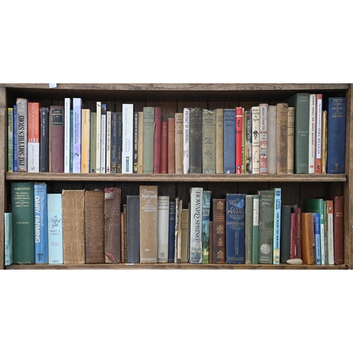 859 - Books. Fourteen shelves of general stock, 19th c and later, including Brickhill (Paul), The Great Es... 