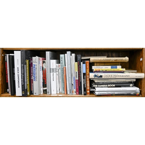 874 - Books, Photography. One shelf of reference works, 20th c and later, including Puts (Erwin), Leica Co... 