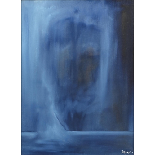 892 - English School, 1970 - Tornado, indistinctly signed, titled and dated to verso, oil on canvas, 80 x ... 