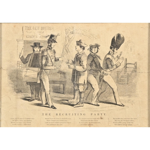 924 - George Cruickshank (1792-1878) - Satirical Subjects, including a scene in Kensington Gardens -or- Fa... 