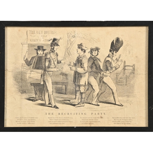 924 - George Cruickshank (1792-1878) - Satirical Subjects, including a scene in Kensington Gardens -or- Fa... 