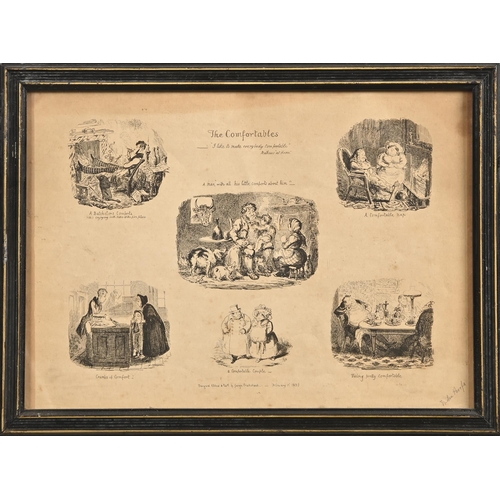 924 - George Cruickshank (1792-1878) - Satirical Subjects, including a scene in Kensington Gardens -or- Fa... 