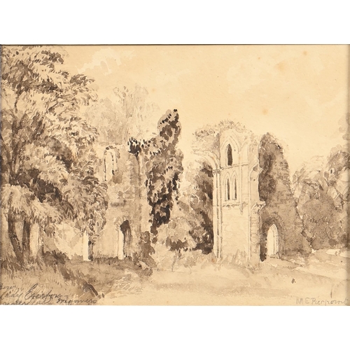 933 - Attributed to Thomas Hearne (1744-1817) - Rosedale Abbey, North Yorkshire, attributed and titled to ... 