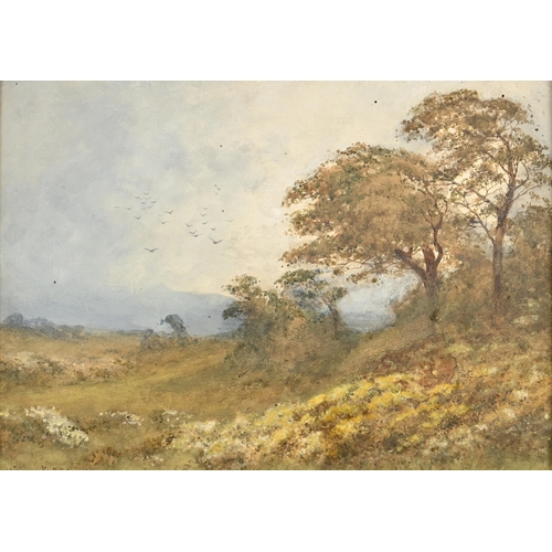 968 - English School, early 20th c - Countryside Scene, indistinctly signed .... RCA, watercolour, 25.5 x ... 