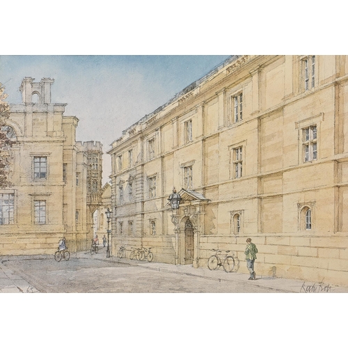 1040 - Seven miscellaneous prints of Trinity Hall, Cambridge, 19th century and later, mixed processes, the ... 