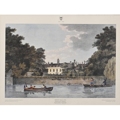 1040 - Seven miscellaneous prints of Trinity Hall, Cambridge, 19th century and later, mixed processes, the ... 