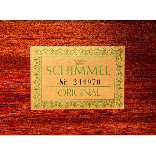 1118 - A Schimmel 5ft grand piano, No 244970