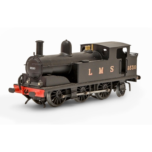 556 - An 'O' gauge model of a London, Midland and Scottish Railway tank engine, No 6530, electric motor... 