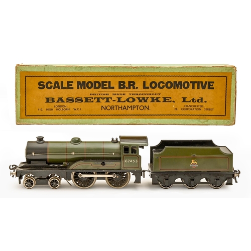 557 - A Bassett Lowke 'O' gauge model of the British Railways locomotive 