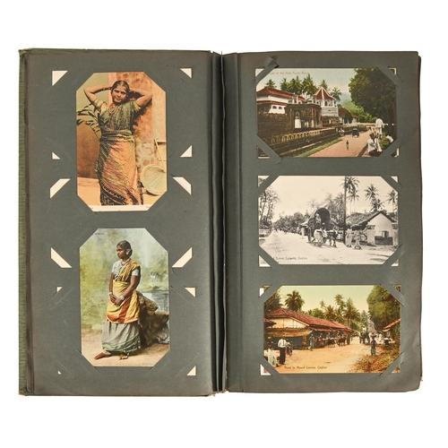 642 - A collection of postcards, c1900, the subjects principally Europe, South East Asia and natural histo... 