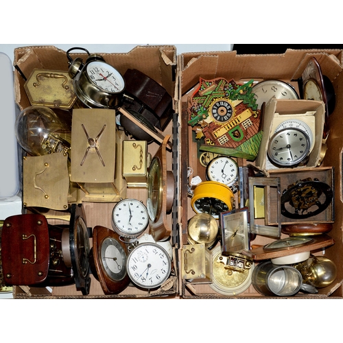 789 - Miscellaneous clocks, mid century and later, including Smiths, Ingersoll and others