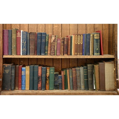 881 - Books. Four shelves of general stock, 19th c and later, including pre-First World War propagand... 