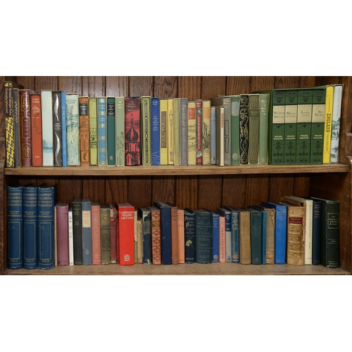 911 - Antiquarian and Later Books. Four shelves of general stock, late 19th c and later, including 36 Foli... 