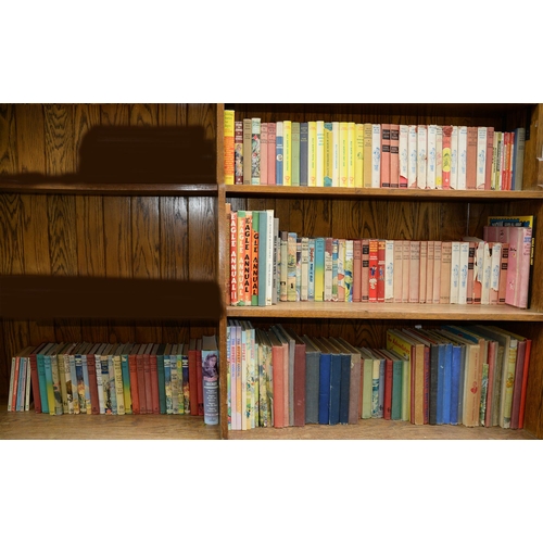 926 - Children's Books. Four shelves, mid-20th c and later, including 1947 and later Rupert annuals, mixed... 