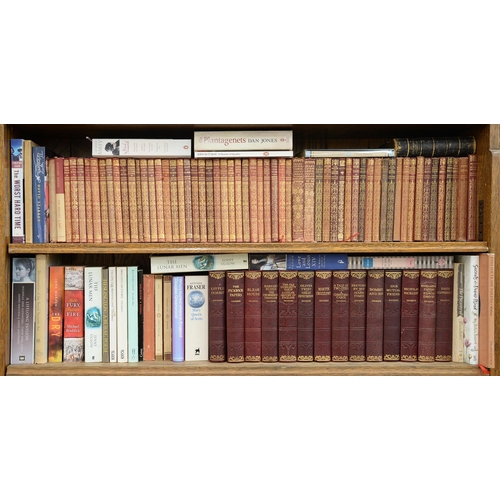 927 - Books. Six shelves of general stock, early 20th c and later, including three shelves of art his... 