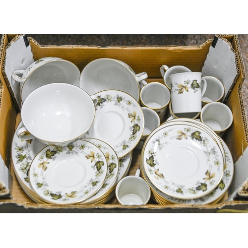 1134 - Miscellaneous ceramics, including Royal Doulton bone china Larchmont part dinner service, Colclough,... 