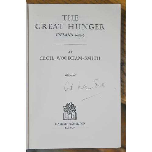 810 - Ireland. Woodham-Smith (Cecil), The Great Hunger: Ireland, 1845-9, signed by the author, first ... 