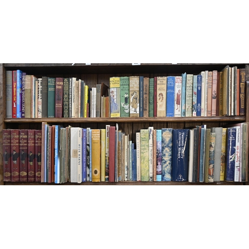 830 - Children's and Illustrated Books. Three shelves, late 19th c and later, including Seuss (Dr), The Ki... 