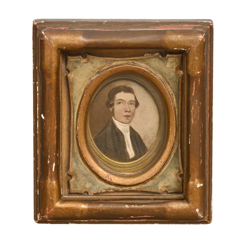 836 - English School, 19th c - Portrait of the Rev. George Blanchflower (1817-1877), Wesleyan Missionary a... 