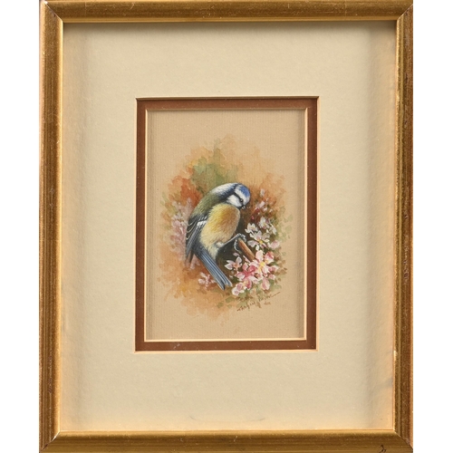 889 - Graham Payne, 20th/21st century – Goldfinch; Bluetit, a pair, both signed, watercolour and bod... 