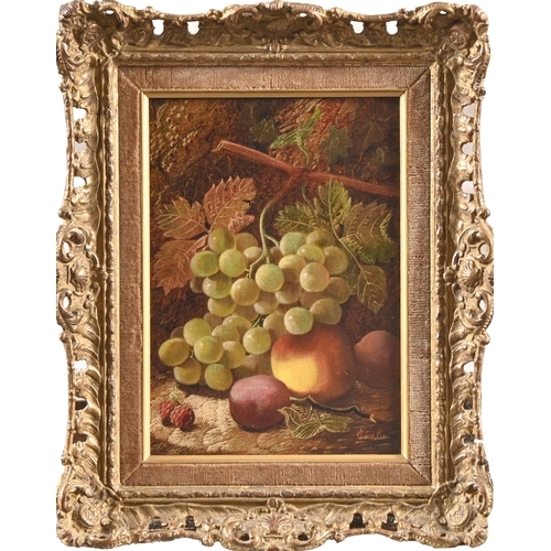 890 - Oliver Clare (1852-1927) - Still Lifes with Fruit, a pair, both signed (in red), oil on canvas, 29.5... 