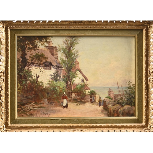 575 - Arthur Varney (1866-1932) – Porlock, signed, oil on canvas, 29 x 39cm