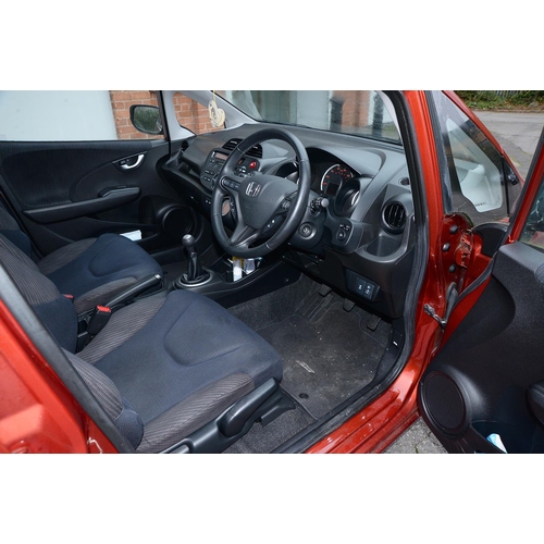 199 - Motor Car. 2015 Honda Jazz, FN15 OGT, 4 doors, red, petrol, manual, 1339cc, first registration 6th M... 