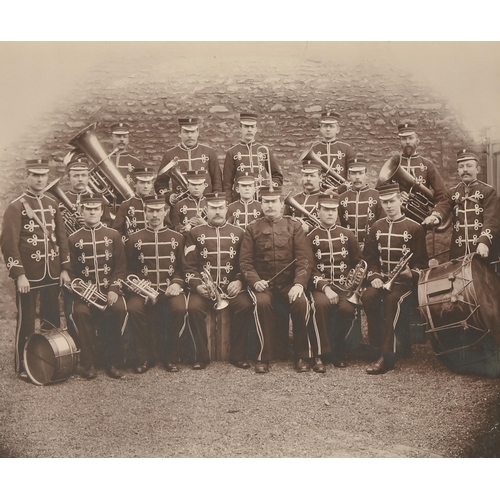 205 - Peterborough. S Busby Cox (photographer; late 19th c) - St. Mark's Prize Band, Peterborough, 1898; F... 