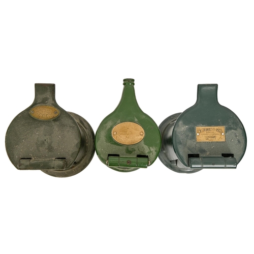 241 - Railwayana. Three painted cast iron ticket dating presses, by J B Edmondson and Waterlow & Sons ... 