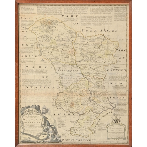 514 - Christopher Greenwood (1786-1855) & John Greenwood (fl.1821-1840) - Map of the County of Derby, ... 