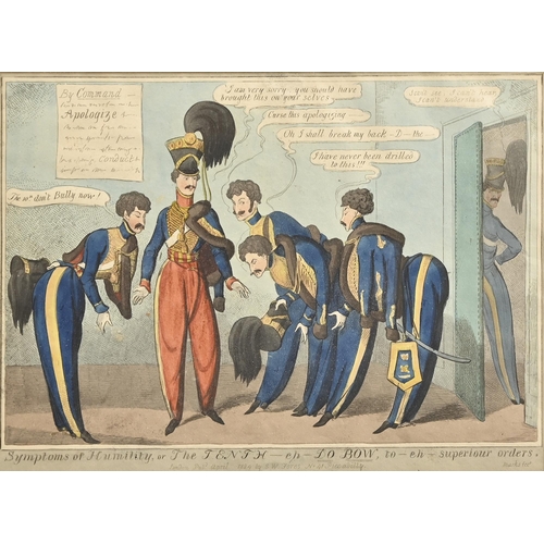 551 - Caricatures. John Lewis Marks (fl. 1814-1832) - Chesterfield sent to Coventry, or a D... 