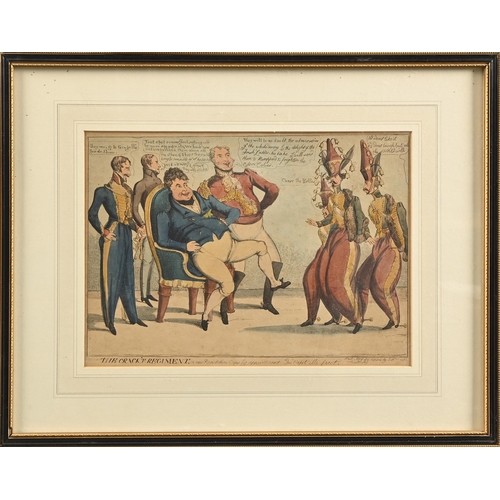 551 - Caricatures. John Lewis Marks (fl. 1814-1832) - Chesterfield sent to Coventry, or a D... 