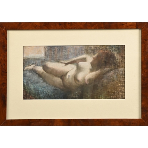 562 - Glan Williams (Welsh; 1912-1986) - Study of a Female Nude, pastel, 45 x 29.5cm, another two smaller,... 