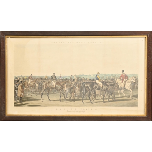 566 - Horse Racing. After John Frederick Herring Senior - Fores's Nation Sport: Saddling; A False Start; T... 