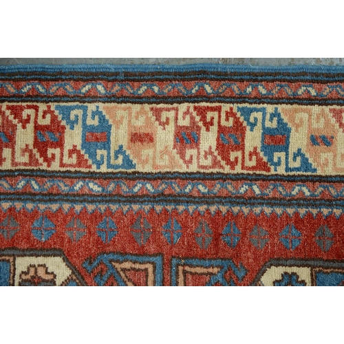 611B - A Middle Eastern rug, 204 x 114cm