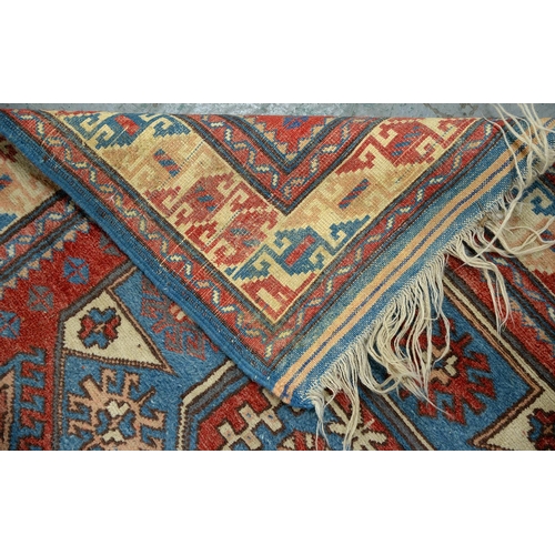 611B - A Middle Eastern rug, 204 x 114cm