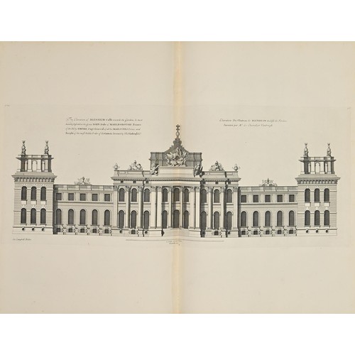 23 - Architecture. Campbell (Colen, Architect), Vitruvius Britannicus, or The British Architect, Containi... 