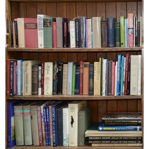 633 - Books. Three shelves of general stock, early 20th c and later, including an early 20th c edition of ... 