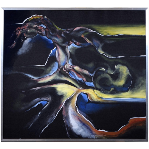 765 - Colin Hay, 20th/21st century - Body Scape, signed, acrylic on canvas, 90 x 100cm