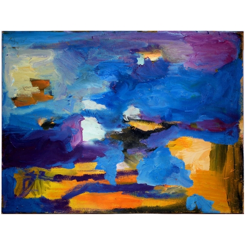 892 - Anthony Corr - Untitled, two, both signed verso, oil on canvas, 30 x 40cm, unframed (2)... 