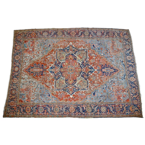 939 - A Middle Eastern carpet, 393 x 295cm