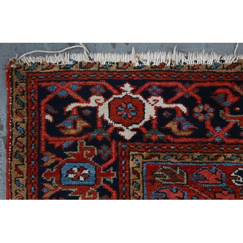 940 - A Middle Eastern rug, 133 x 115cm and another, smaller, 123 x 79cm