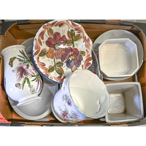 1138 - Miscellaneous cut glass and ceramics, 20th c, to include Royal Worcester Evesham dinnerware... 