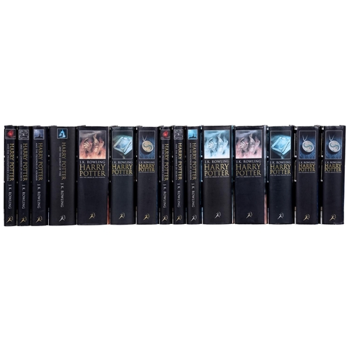 132 - Rowling (J.K.), Harry Potter fantasy series, seven volume set, first editions, first impressions, of... 