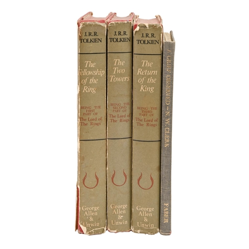 147 - The Inklings. Tolkien (J.R.R), The Lord of the Rings, three volume set, Revised Edition: second edit... 