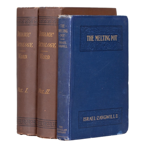 167 - Ward (Lester Frank), Dynamic Sociology, or Applied Social Science, two volume set, first edition, fi... 