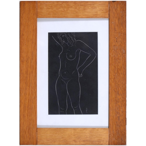 836 - Eric Gill ARA RDI (1882-1940) - Study of a Nude, probably modelled on the artist's daughter Pet... 